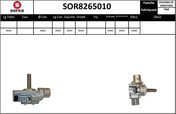 EAI SOR8265010 - Рульова колонка avtolavka.club