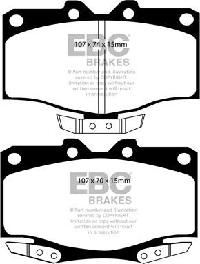 R Brake RB1034-397 - Гальмівні колодки, дискові гальма avtolavka.club