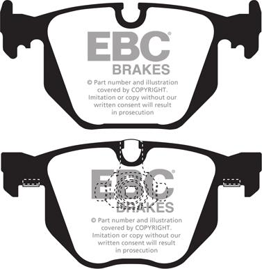 EBC Brakes DP41450R - Гальмівні колодки, дискові гальма avtolavka.club