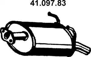 Eberspächer 41.097.83 - Глушник вихлопних газів кінцевий avtolavka.club