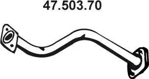 Eberspächer 47.503.70 - Труба вихлопного газу avtolavka.club