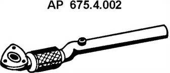 Eberspächer 675.4.002 - Труба вихлопного газу avtolavka.club