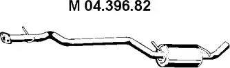 Eberspächer 04.396.82 - Середній глушник вихлопних газів avtolavka.club
