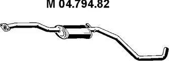 Eberspächer 04.794.82 - Середній глушник вихлопних газів avtolavka.club