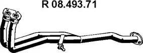 Eberspächer 08.493.71 - Труба вихлопного газу avtolavka.club