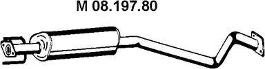 Eberspächer 08.197.80 - Середній глушник вихлопних газів avtolavka.club