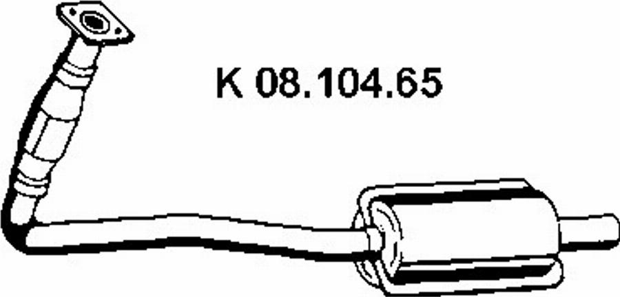 Eberspächer 08.104.65 - Каталізатор avtolavka.club