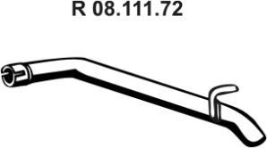 Eberspächer 08.111.72 - Труба вихлопного газу avtolavka.club