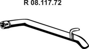 Eberspächer 08.117.72 - Труба вихлопного газу avtolavka.club