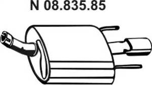 Eberspächer 08.835.85 - Глушник вихлопних газів кінцевий avtolavka.club