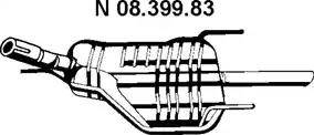 Eberspächer 08.399.83 - Глушник вихлопних газів кінцевий avtolavka.club