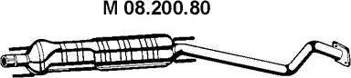 Eberspächer 08.200.80 - Середній глушник вихлопних газів avtolavka.club