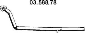 Eberspächer 03.588.78 - Труба вихлопного газу avtolavka.club