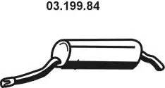 Eberspächer 03.199.84 - Глушник вихлопних газів кінцевий avtolavka.club