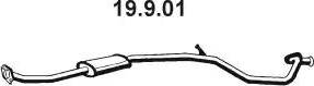 Eberspächer 19.9.01 - Середній глушник вихлопних газів avtolavka.club