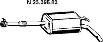 Eberspächer 23.395.83 - Глушник вихлопних газів кінцевий avtolavka.club