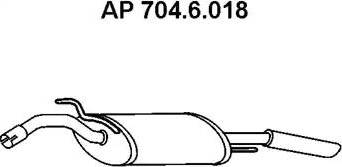 Eberspächer 704.6.018 - Глушник вихлопних газів кінцевий avtolavka.club