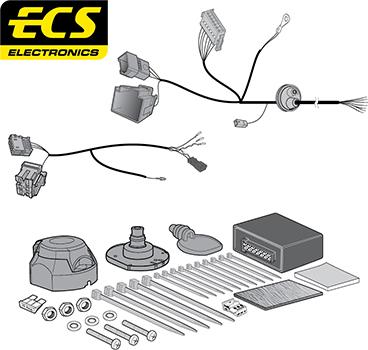 ECS AU06807MU - Комплект електрики, причіпне обладнання avtolavka.club