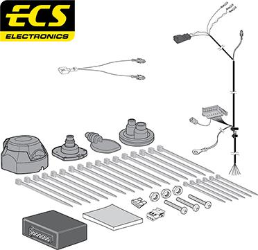 ECS VW096B1U - Комплект електрики, причіпне обладнання avtolavka.club