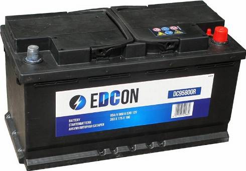 Edcon DC100830R - Стартерна акумуляторна батарея, АКБ avtolavka.club