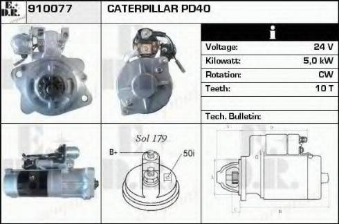 EDR 910077 - Стартер avtolavka.club