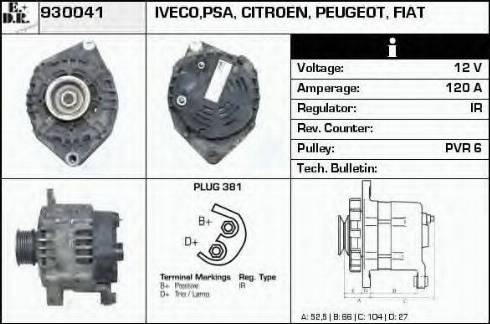 EDR 930041 - Генератор avtolavka.club