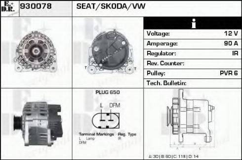 EDR 930078 - Генератор avtolavka.club