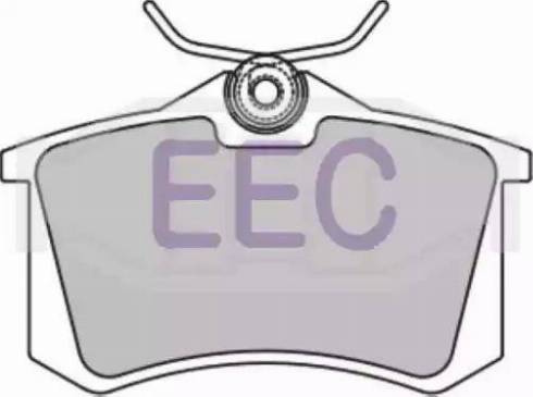 EEC BRP0533 - Гальмівні колодки, дискові гальма avtolavka.club
