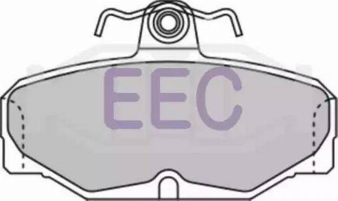 EEC BRP0537 - Гальмівні колодки, дискові гальма avtolavka.club