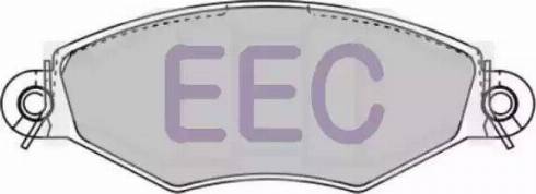 EEC BRP1041 - Гальмівні колодки, дискові гальма avtolavka.club
