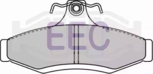EEC BRP1008 - Гальмівні колодки, дискові гальма avtolavka.club