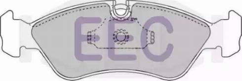 EEC BRP1031 - Гальмівні колодки, дискові гальма avtolavka.club