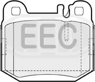 EEC BRP1193 - Гальмівні колодки, дискові гальма avtolavka.club