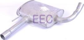 EEC EVW228 - Середній глушник вихлопних газів avtolavka.club