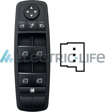 Electric Life ZRMEB76006 - Вимикач, стеклолод'емнік avtolavka.club