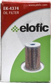 ELOFIC EK-4374 - Масляний фільтр avtolavka.club