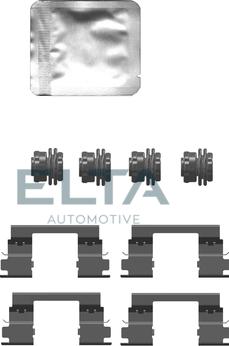 Elta Automotive EA8917 - Комплектуючі, колодки дискового гальма avtolavka.club