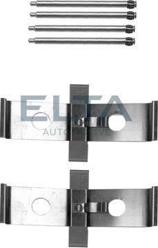 Elta Automotive EA8939 - Комплектуючі, колодки дискового гальма avtolavka.club