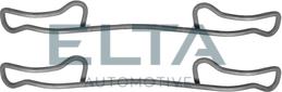 Elta Automotive EA8595 - Комплектуючі, колодки дискового гальма avtolavka.club