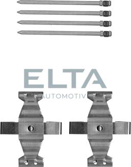 Elta Automotive EA8545 - Комплектуючі, колодки дискового гальма avtolavka.club