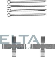 Elta Automotive EA8556 - Комплектуючі, колодки дискового гальма avtolavka.club