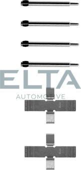 Elta Automotive EA8553 - Комплектуючі, колодки дискового гальма avtolavka.club