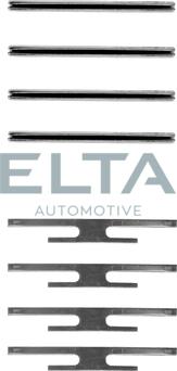 Elta Automotive EA8565 - Комплектуючі, колодки дискового гальма avtolavka.club