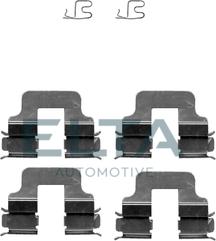 Elta Automotive EA8514 - Комплектуючі, колодки дискового гальма avtolavka.club