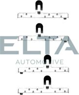 Elta Automotive EA8511 - Комплектуючі, колодки дискового гальма avtolavka.club