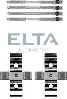 Elta Automotive EA8530 - Комплектуючі, колодки дискового гальма avtolavka.club