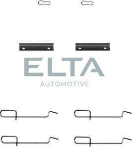 Elta Automotive EA8531 - Комплектуючі, колодки дискового гальма avtolavka.club