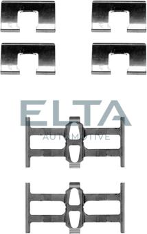 Elta Automotive EA8579 - Комплектуючі, колодки дискового гальма avtolavka.club
