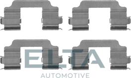 Elta Automotive EA8690 - Комплектуючі, колодки дискового гальма avtolavka.club