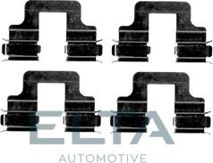 Elta Automotive EA8643 - Комплектуючі, колодки дискового гальма avtolavka.club